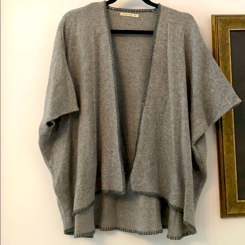 Marine Layer cardigan poncho